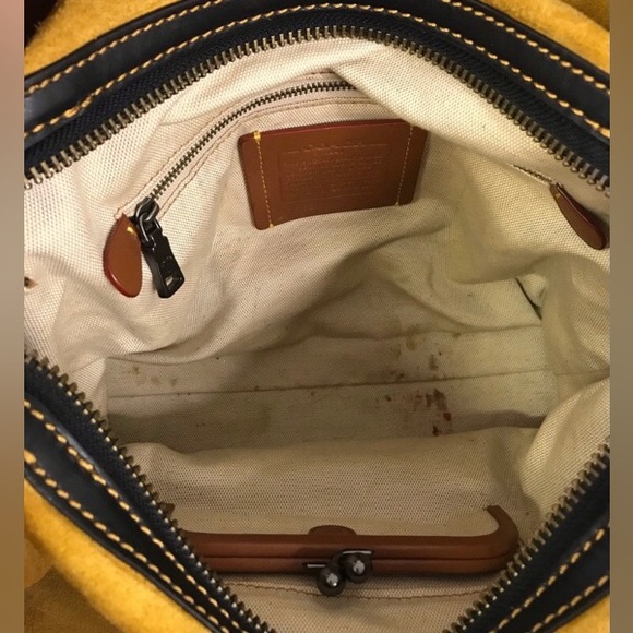 Coach 1941 Rogue in Oxblood Whipstitch Handles Suede 3-Way Carry Rare 58116 - Picture 14 of 16